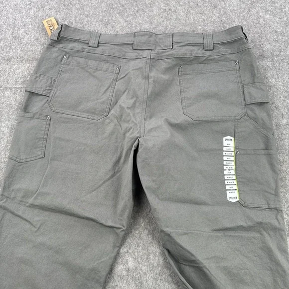Duluth Trading Pants Mens 46x30 Gray DuluthFlex Fire Hose Carpenter Relaxed Fit - Picture 6 of 16